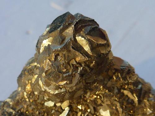 Pirita<br />Emilio Mine, Obdulia vein, Caravia mining area, La Rubiera, Loroñe, Colunga, Comarca de la Sidra, Principality of Asturias (Asturias), Spain<br />6 x 4 cm.<br /> (Autor: javier ruiz martin)