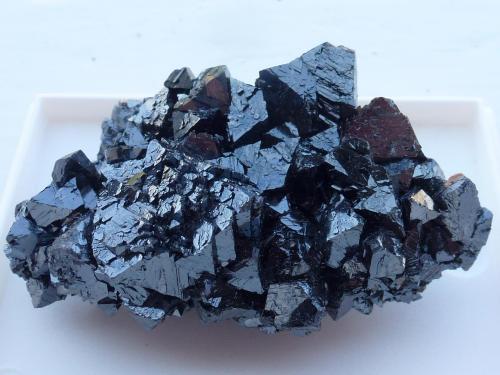 Hausmannita<br />Mina N'Chwaning I, Zona minera N'Chwaning, Kuruman, Kalahari manganese field (KMF), Provincia Septentrional del Cabo, Sudáfrica<br />6 x 4 cm.<br /> (Autor: javier ruiz martin)
