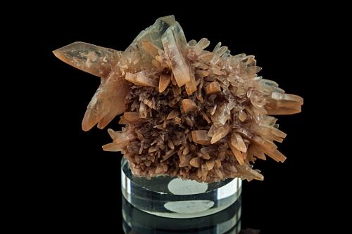 Baryte<br />Elisabeth Spat vein, Tiefer Gideon adit, Großolbersdorf, Marienberg, Erzgebirgskreis, Saxony/Sachsen, Germany<br />5,2 x 3,4 x 1,7 cm<br /> (Author: Niels Brouwer)