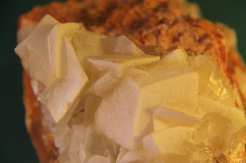 Calcite<br />Eficacia Quarry, Las Arroyadas, Arcones, Comarca Villa y Tierra de Sepúlveda, Segovia, Castile and León, Spain<br />124mm x 115mm x 78mm<br /> (Author: franjungle)