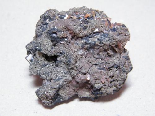 Wulfenite and Pyrite<br />Tsumeb Mine, Tsumeb, Otjikoto Region, Namibia<br />47mm x 42mm x 20mm<br /> (Author: Heimo Hellwig)