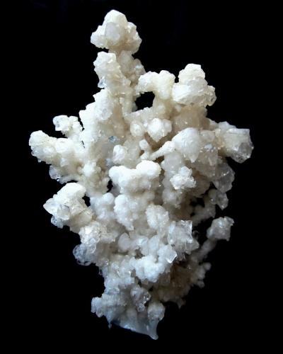 Calcite on Aragonite<br />San Giovanni Mine, Punta della Torre, Iglesias, Sud Sardegna Province, Sardinia/Sardegna, Italy<br />Specimen height 9 cm<br /> (Author: Tobi)