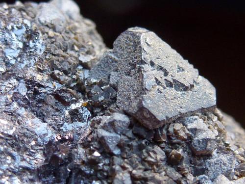 Galena, Esfalerita y Dolomita<br />Minas de Mercadal, Cartes, Comarca Besaya, Cantabria, Spain<br />6 x 4 cm.<br /> (Autor: javier ruiz martin)