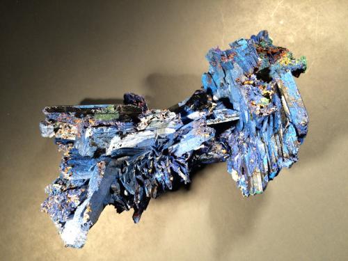 Azurite<br />Touissit, Touissit District, Jerada Province, Oriental Region, Morocco<br />150 mm x 90 mm x 70 mm<br /> (Author: Robert Seitz)