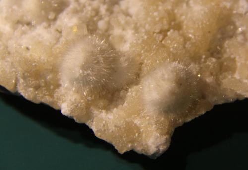Okenite<br />Malad Quarry, Malad, Mumbai (Bombay), Mumbai District, Maharashtra, India<br />Detail<br /> (Author: franjungle)