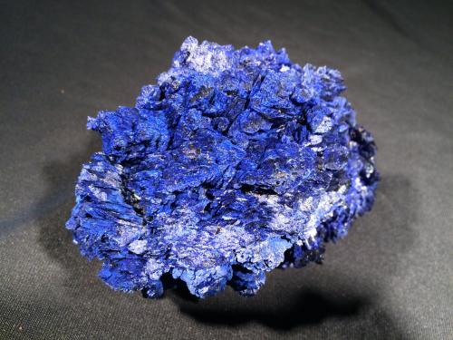 Azurite<br />Nchanga Mine, Chingola, Chingola District, Copperbelt Province, Zambia<br />116 mm x 80 mm x 65 mm<br /> (Author: Robert Seitz)