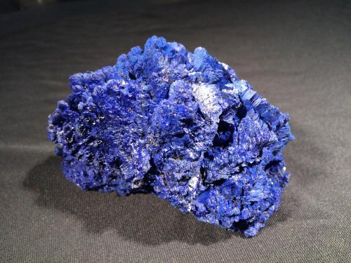 Azurite<br />Nchanga Mine, Chingola, Chingola District, Copperbelt Province, Zambia<br />116 mm x 80 mm x 65 mm<br /> (Author: Robert Seitz)