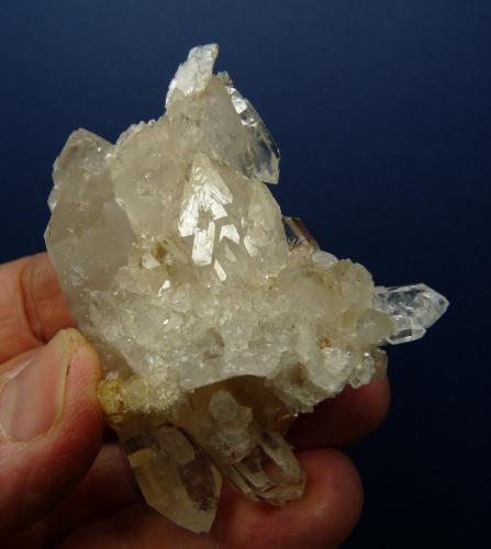 Quartz<br />Ceres, Warmbokkeveld Valley, Ceres, Valle Warmbokkeveld, Witzenberg, Cape Winelands, Provincia Occidental del Cabo, Sudáfrica<br />83 x 53 x 28 mm<br /> (Author: Pierre Joubert)