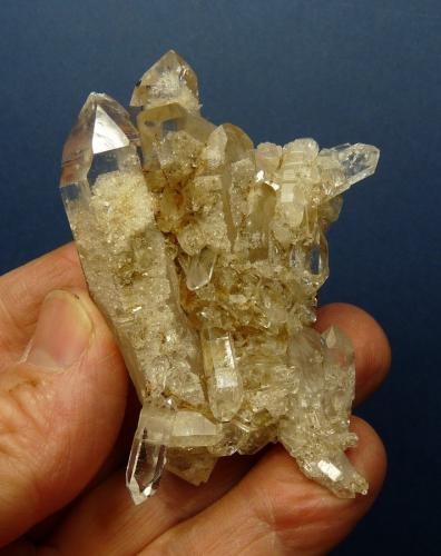 Quartz<br />Ceres, Warmbokkeveld Valley, Ceres, Valle Warmbokkeveld, Witzenberg, Cape Winelands, Western Cape Province, South Africa<br />72 x 52 x 32 mm<br /> (Author: Pierre Joubert)