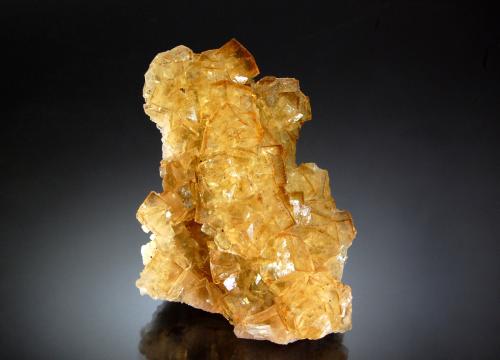 Fluorite<br />Moscona Mine, El Llano, Solís, Corvera de Asturias, Comarca Avilés, Principality of Asturias (Asturias), Spain<br />5.1 x 7.3<br /> (Author: crosstimber)