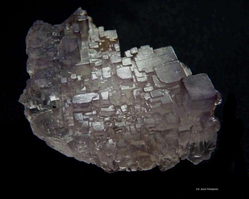 Fluorita.<br />Taourirt, Provincia Taourirt, Región Oriental, Marruecos<br />40x30 mm.<br /> (Autor: Jesus Franquesa Baucells)