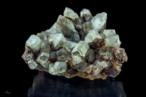 Baryte, Fluorite<br />Clara Mine, Rankach Valley, Oberwolfach, Wolfach, Black Forest, Baden-Württemberg, Germany<br />11,4 x 9,9 x 6,2 cm<br /> (Author: Niels Brouwer)