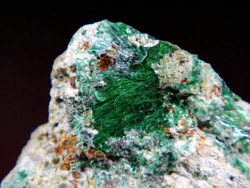 Szenicsita<br />Mina Jardinera número 1, Inca de Oro, Provincia Chañaral, Región Atacama, Chile<br />Campo de visión 3 cm.<br /> (Autor: Antonio P. López)