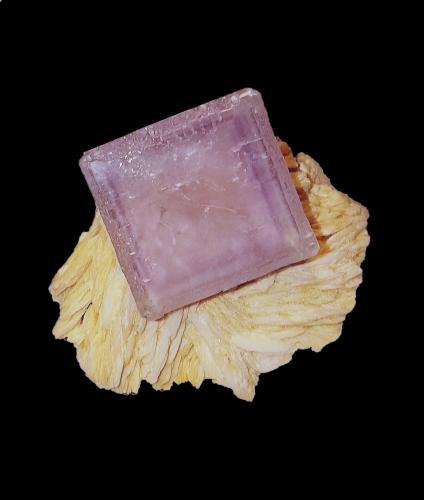 Fluorita<br />La Cabaña, Valdelmar, zona minera de Berbes, Berbes, Ribadesella, Comarca Oriente, Principado de Asturias (Asturias), España<br />6,5x5,5x5 cm.<br /> (Autor: Nacho)