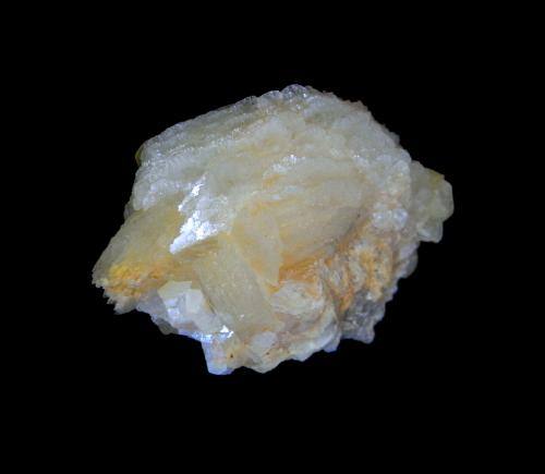 Magnesita<br />Grupo Minero Impensada (Mina de Rubián), Pacios, O Incio, Comarca Sarria, Lugo, Galicia / Galiza, España<br />Pieza 4 cm cristales 2.8cm<br /> (Autor: DAni)