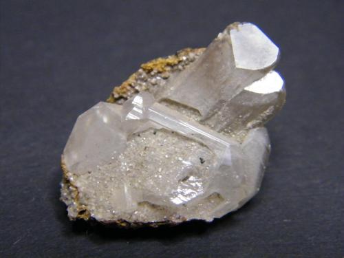 Cerussite<br />Tsumeb Mine, Tsumeb, Otjikoto Region, Namibia<br />30mm x 22mm x 16mm<br /> (Author: Heimo Hellwig)
