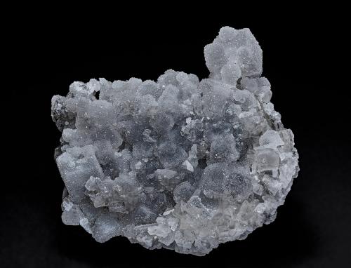 Barite, Quartz, Stibnite<br />Murray Mine, Independence Mountains District, Elko County, Nevada, USA<br />7.6 x 6.4 cm<br /> (Author: am mizunaka)