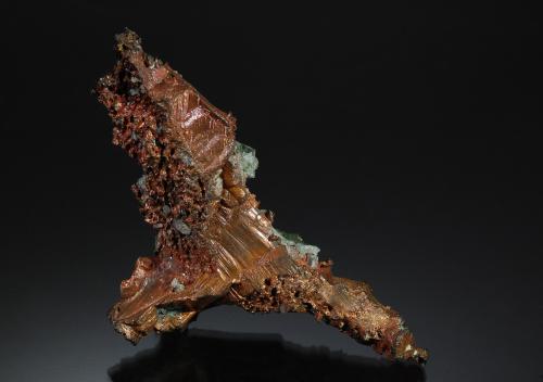 Copper<br />Kearsarge Mine, Kearsarge, Houghton County, Michigan, USA<br />4.5 x 8.5 cm<br /> (Author: crosstimber)
