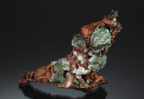 Copper<br />Kearsarge Mine, Kearsarge, Houghton County, Michigan, USA<br />4.5 x 8.5 cm<br /> (Author: crosstimber)