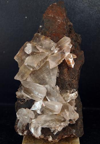 Yeso<br />Cantera El Chícamo, Macisvenda, Abanilla, Comarca Oriental, Región de Murcia (Murcia), España<br />12 x 5.5 cm<br /> (Autor: Pedro Antonio)