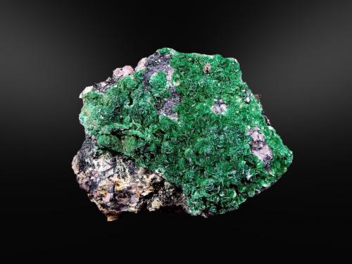 Torbernita<br />Musonoi Mine, Kolwezi, Kolwezi District, Lualaba, Katanga Copper Crescent, Katanga (Shaba), Democratic Republic of the Congo (Zaire)<br />6 x 5 cm.<br /> (Autor: Antonio P. López)