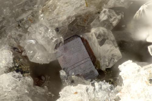 Pseudobrookite<br />Lemolo Lake, Clearwater, Douglas County, Oregon, USA<br />FOV = 1.1 mm<br /> (Author: Doug)