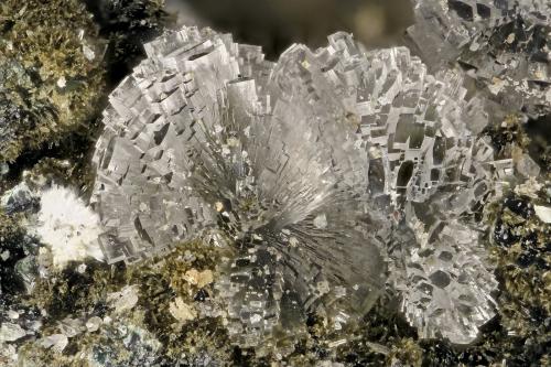 Heulandite-Ca<br />Big Tree Creek, Yacolt, Clark County, Washington, USA<br />FOV = 3.3 mm<br /> (Author: Doug)