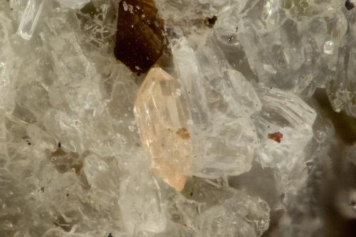 Zircon<br />Summit Rock, Klamath County, Oregon, USA<br />FOV = 0.6 mm<br /> (Author: Doug)