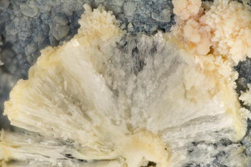 Gyrolite<br />Upper Ritter Quarry, Ritter, Grant County, Oregon, USA<br />FOV = 3.9 mm<br /> (Author: Doug)