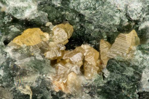 Anatase<br />Zona Hansen Creek Crystal, arroyo Hansen, North Bend, Condado King, Washington, USA<br />FOV = 1.3 mm<br /> (Author: Doug)