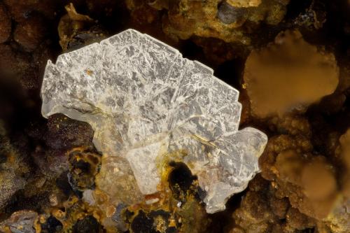 Baryte<br />Gold Hill Mine, Gold Hill, Gold Hill District, Tooele County, Utah, USA<br />FOV = 1.4 mm<br /> (Author: Doug)