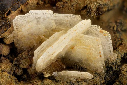 Baryte<br />Gold Hill Mine, Gold Hill, Gold Hill District, Tooele County, Utah, USA<br />FOV = 3.3mm<br /> (Author: Doug)