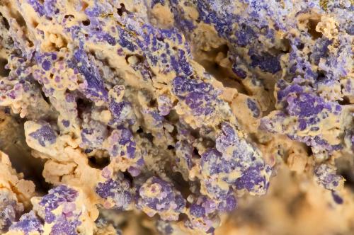 Phosphosiderite<br />Williams pegmatite, Clay, Coosa County, Alabama, USA<br />FOV = 3.3 mm<br /> (Author: Doug)