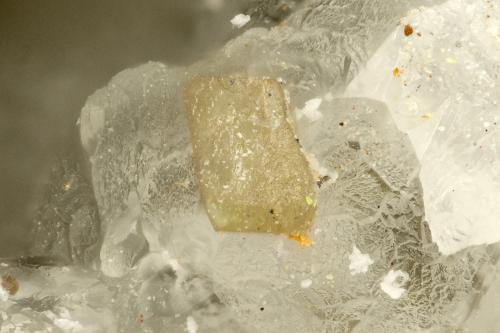 Chlorargyrite<br />Silver Coin Mine, Valmy, Iron Point District, Humboldt County, Nevada, USA<br />FOV = 0.9 mm<br /> (Author: Doug)