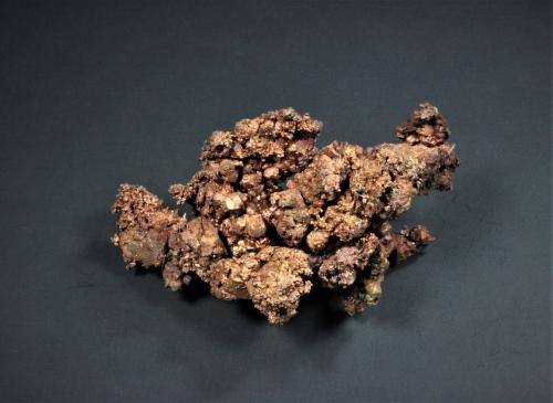 Copper<br />Onganja (Emke) Mine, Helen Farm 235, Onganja mining area, Seeis, Windhoek District, Khomas Region, Namibia<br />91 mm x 50 mm x 42 mm<br /> (Author: Don Lum)