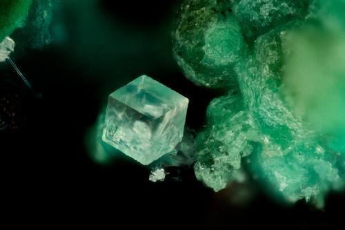 Fluorite<br />Silver Coin Mine, Valmy, Iron Point District, Humboldt County, Nevada, USA<br />FOV = 1.1 mm<br /> (Author: Doug)