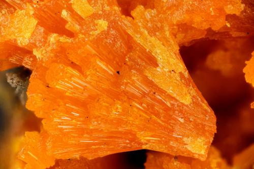 Mimetite<br />Sammy Dog Mine, Silver Bell Mountains, Silver Bell District, Pima County, Arizona, USA<br />FOV = 3.5 mm<br /> (Author: Doug)