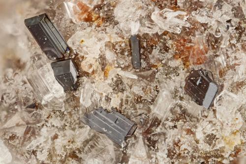 Pseudobrookite<br />Lemolo Lake, Clearwater, Douglas County, Oregon, USA<br />FOV = 1.8 mm<br /> (Author: Doug)