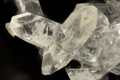 Fluorapophyllite-(K)<br />Weyerhaeuser Lincoln Creek Quarry, Doty Hills, Lewis County, Washington, USA<br />FOV = 3.1 mm<br /> (Author: Doug)
