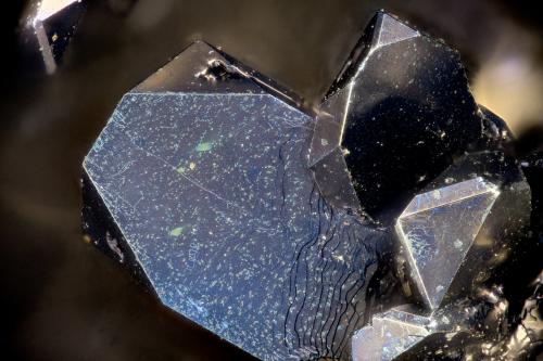 Hematite<br />Nickenicher Weinberg (Nickenicher Sattelberg), Nickenich, Pellenz, Mayen-Koblenz, Eifel, Rhineland-Palatinate/Rheinland-Pfalz, Germany<br />FOV = 1.9 mm<br /> (Author: Doug)