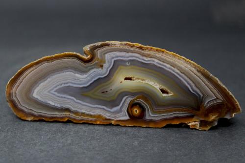 Cuatia agate cut and polished. (Author: condoragatemines)