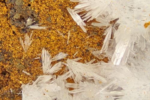 Hemimorphite<br />Tecoma Hill, Pilot Range, Lucin District, Box Elder County, Utah, USA<br />FOV = 4.0 mm<br /> (Author: Doug)