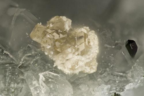 Thornasite<br />Aris Quarries, Aris, Windhoek District, Khomas Region, Namibia<br />FOV = 1.1mm<br /> (Author: Doug)
