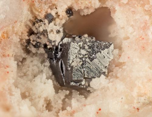 Corderoite<br />McDermitt Mine, Cordero, Opalite District, Humboldt County, Nevada, USA<br />FOV = 1.1 mm<br /> (Author: Doug)