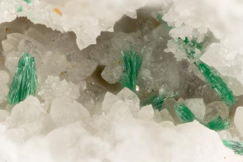 Malachite<br />Cookes Peak District, Luna County, New Mexico, USA<br />FOV = 3.3 mm<br /> (Author: Doug)