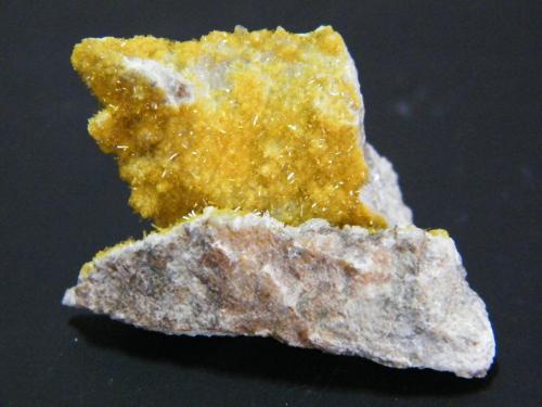 Arsenbrackebuschite<br />Tsumeb Mine, Tsumeb, Otjikoto Region, Namibia<br />43mm x 27mm x 28mm<br /> (Author: Heimo Hellwig)