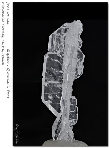 Quartz (variety faden)<br />Doucy, La Léchère (Notre Dame de Briançon), Tarentaise Valley, Moûtiers, Albertville, Savoie, Auvergne-Rhône-Alpes, France<br />fov 29 mm<br /> (Author: ploum)