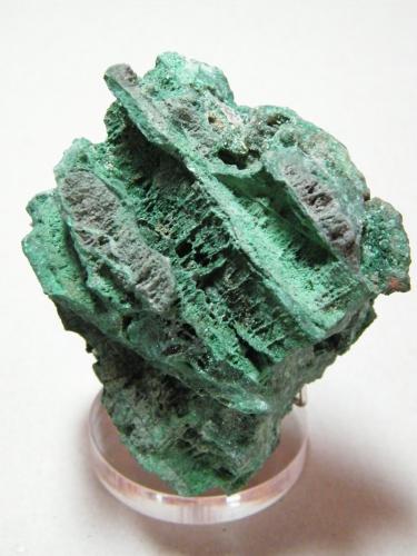 Malachite<br />Tsumeb Mine, Tsumeb, Otjikoto Region, Namibia<br />66mm x 65mm x 56mm<br /> (Author: Heimo Hellwig)