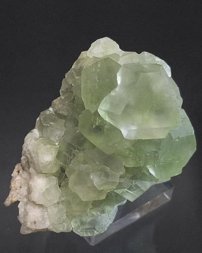 Fluorite<br />Highway #7 road cut, Madoc area, Hastings County, Ontario, Canada<br />4.5 X 4 cm<br /> (Author: Richard Arseneau)