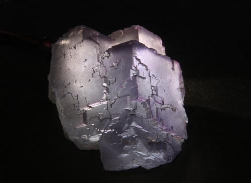 Fluorite<br />La Viesca Mine, La Collada mining area, Huergo, Siero, Comarca Oviedo, Principality of Asturias (Asturias), Spain<br />61mm x 56mm x 51mm<br /> (Author: Firmo Espinar)
